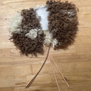 Luna Goods Shearling Collar - Handmade, Brand New
